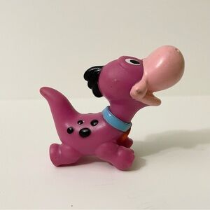 Vintage 1986 Hanna Barbers Flintstones Dino Soft PVC Figure